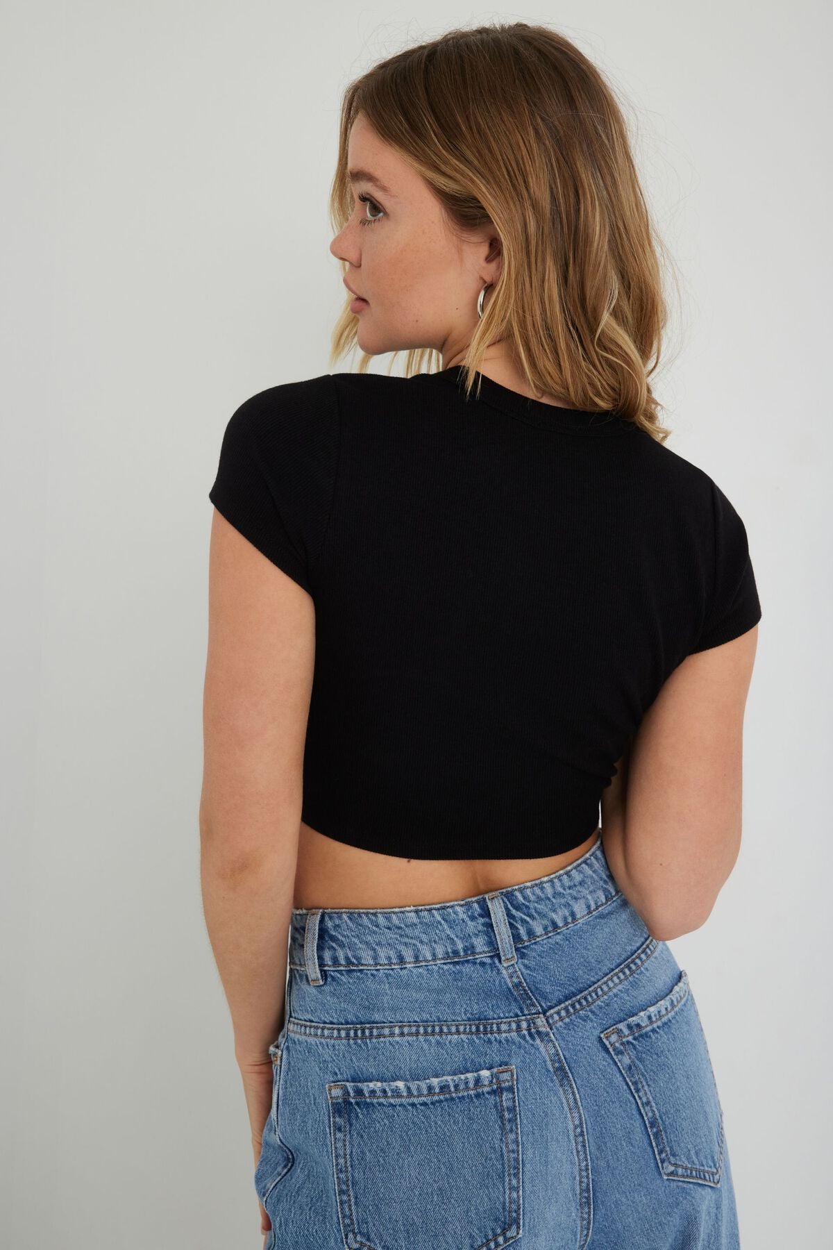 Stormi Tee Black Garage Clothing Women