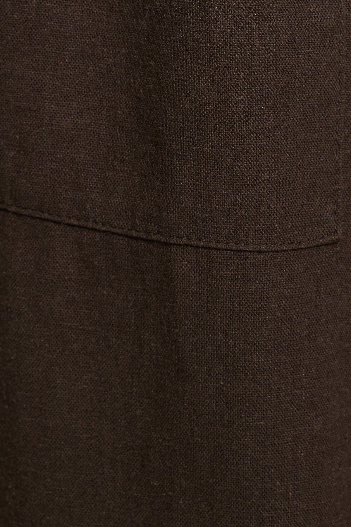 Millie Linen Pull-On Pants Brown Garage Clothing Women