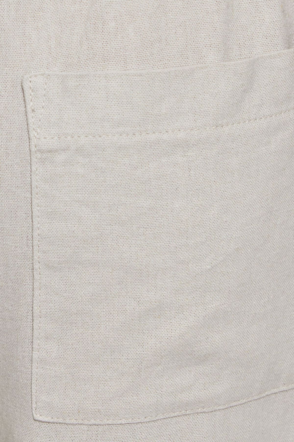 Millie Linen Pull-On Pants Gray Garage Clothing Women