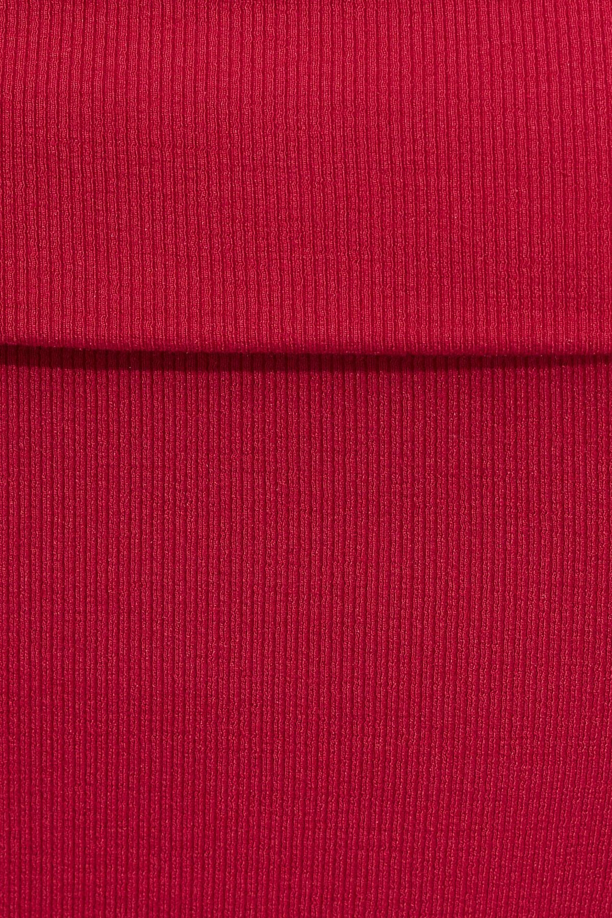 Kayla Foldover Off Shoulder Top Red Garage Clothing Women