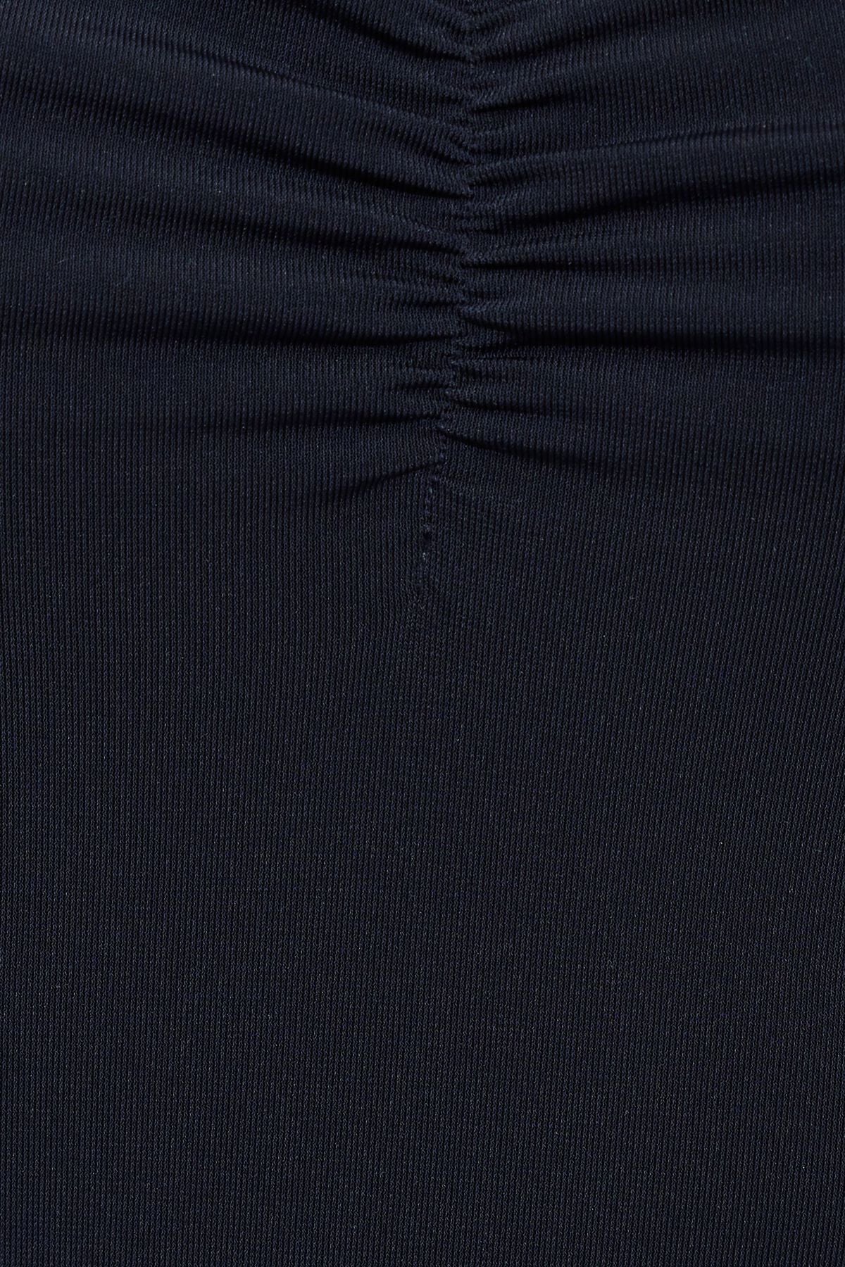 Talina Square Neck Top Navy Garage Clothing Women