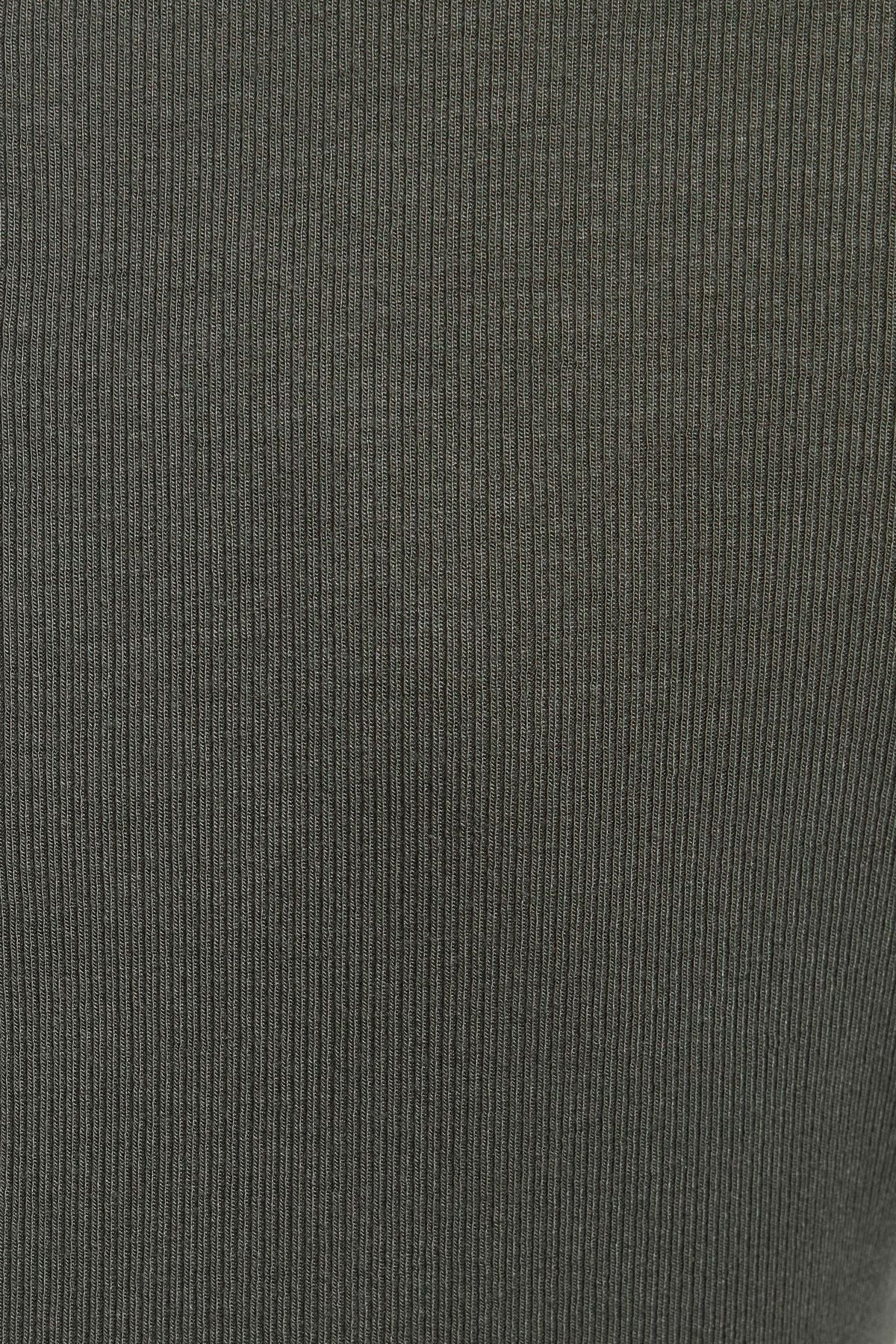 Billie Henley Long Sleeve Top Gray Garage Clothing Women