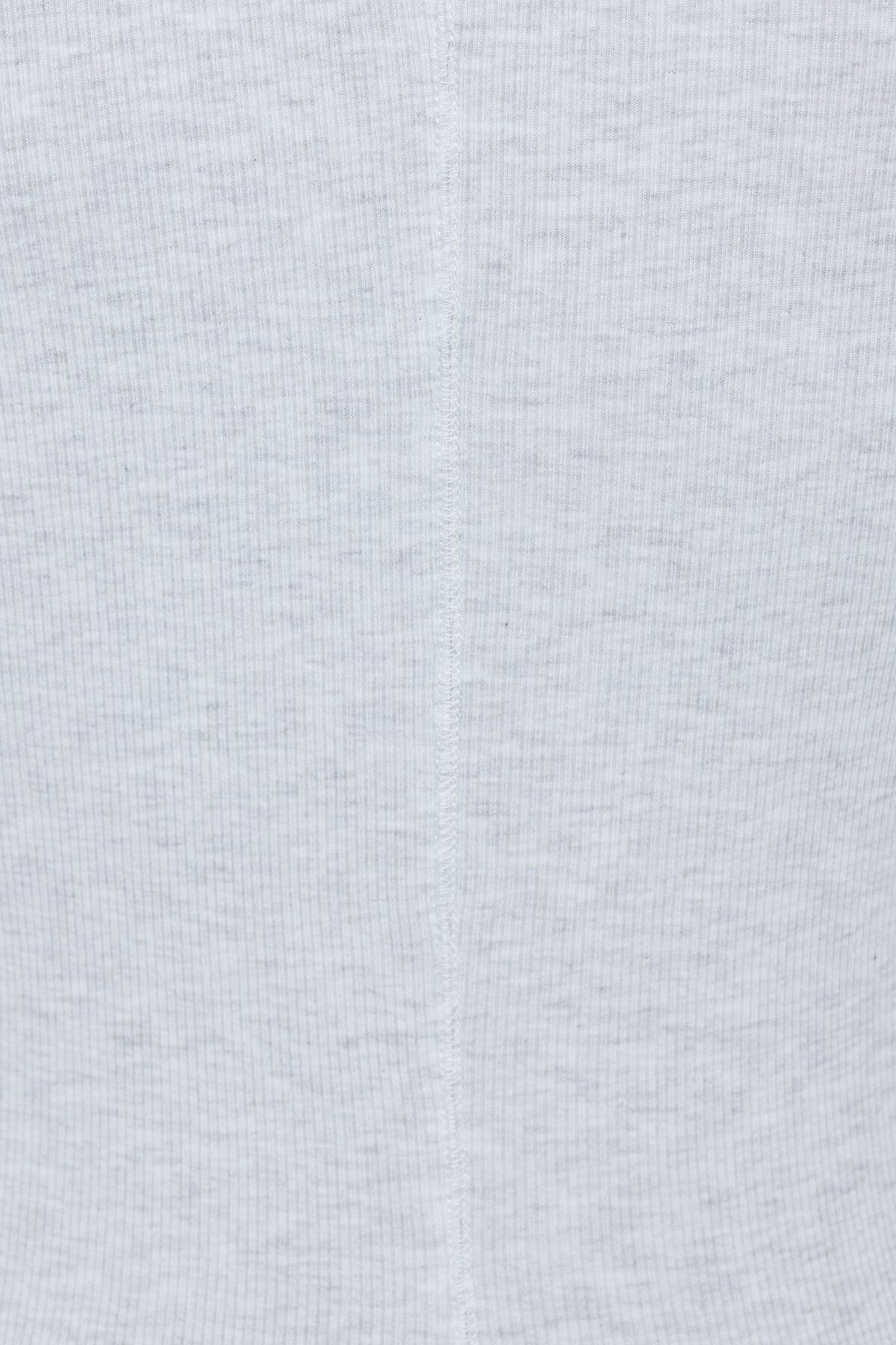 Billie Henley Long Sleeve Top Gray Garage Clothing Women