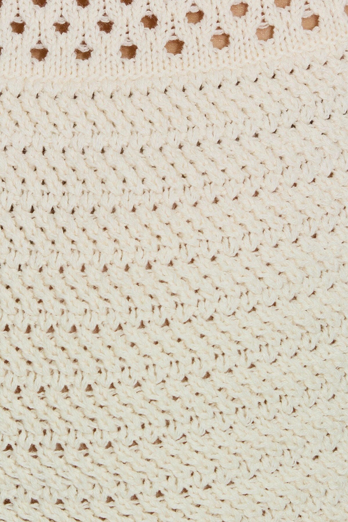 Crochet Shorts Beige Garage Clothing Women