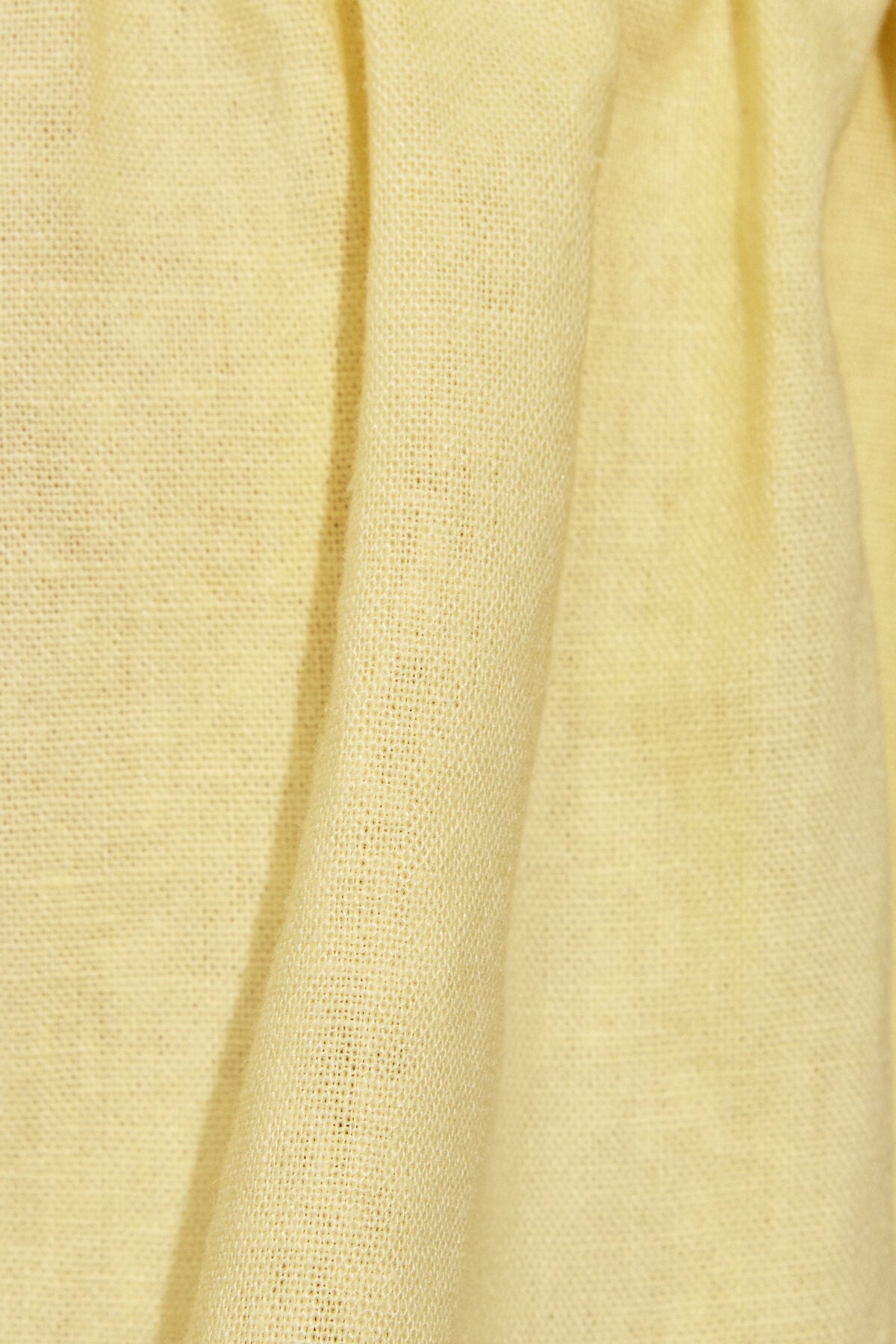 Linen Tie Back Halter Top Yellow Garage Clothing Women