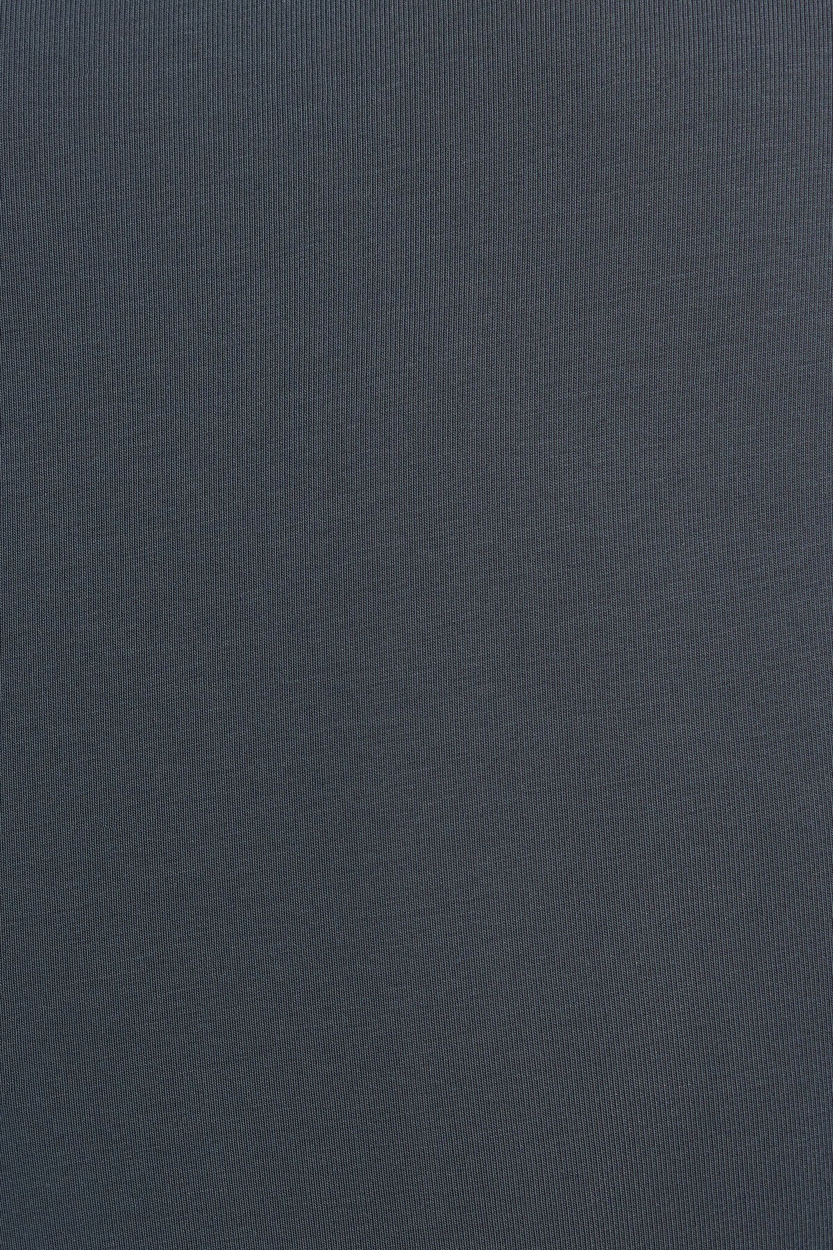 Addison Square Neck Top Gray Garage Clothing Women