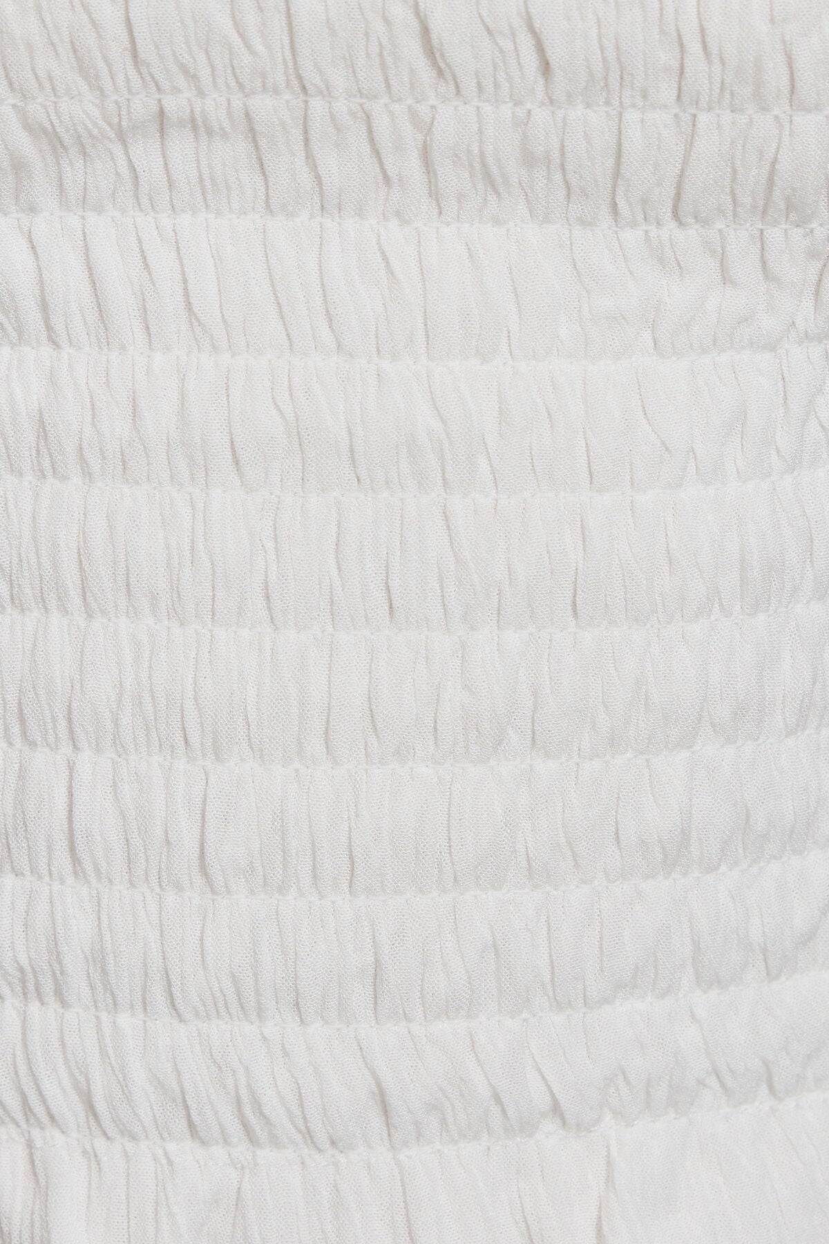 Open Back Smocked Cami Top White Garage Clothing Women