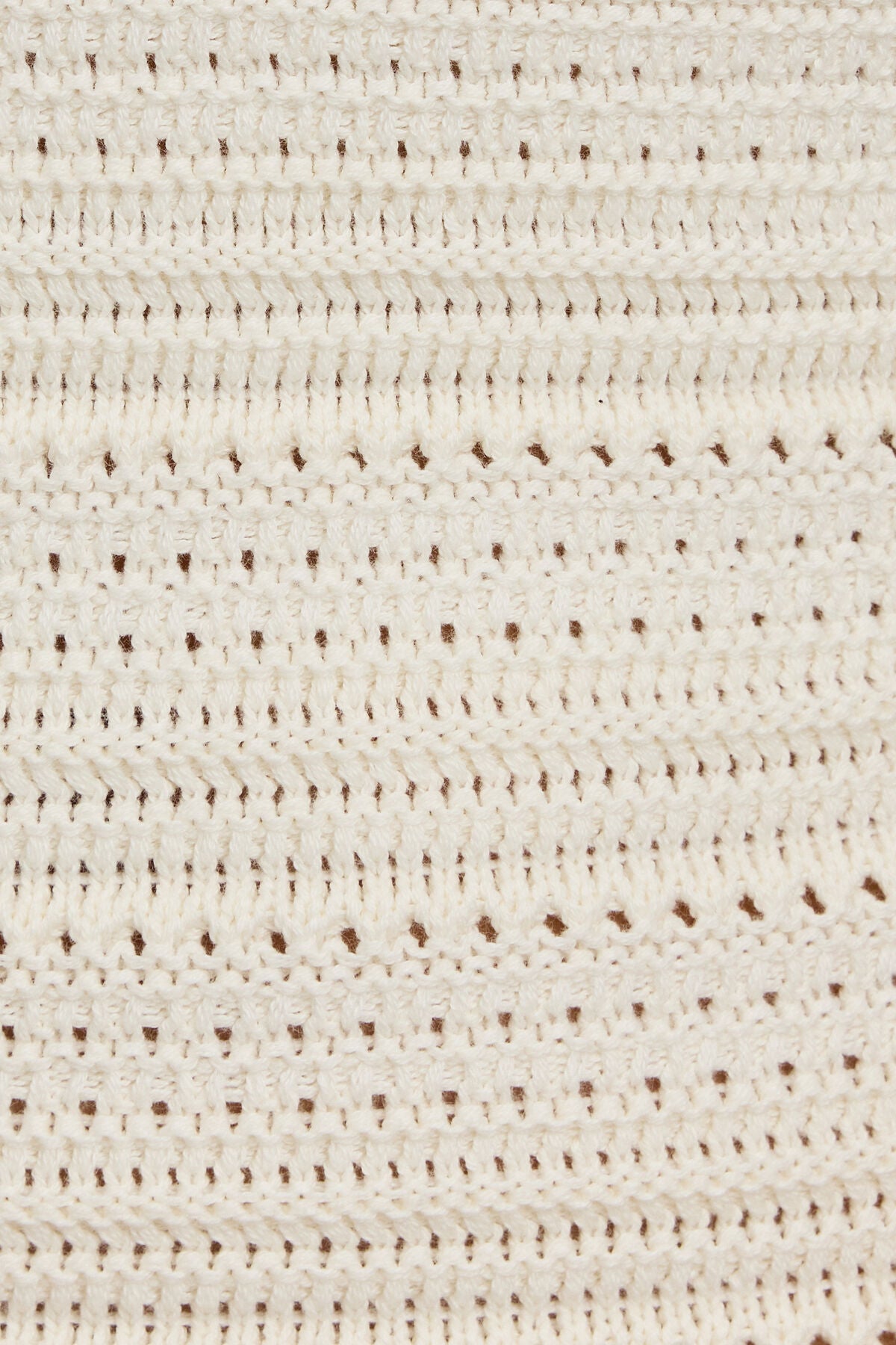 Crochet Halter Mini Dress Beige Garage Clothing Women