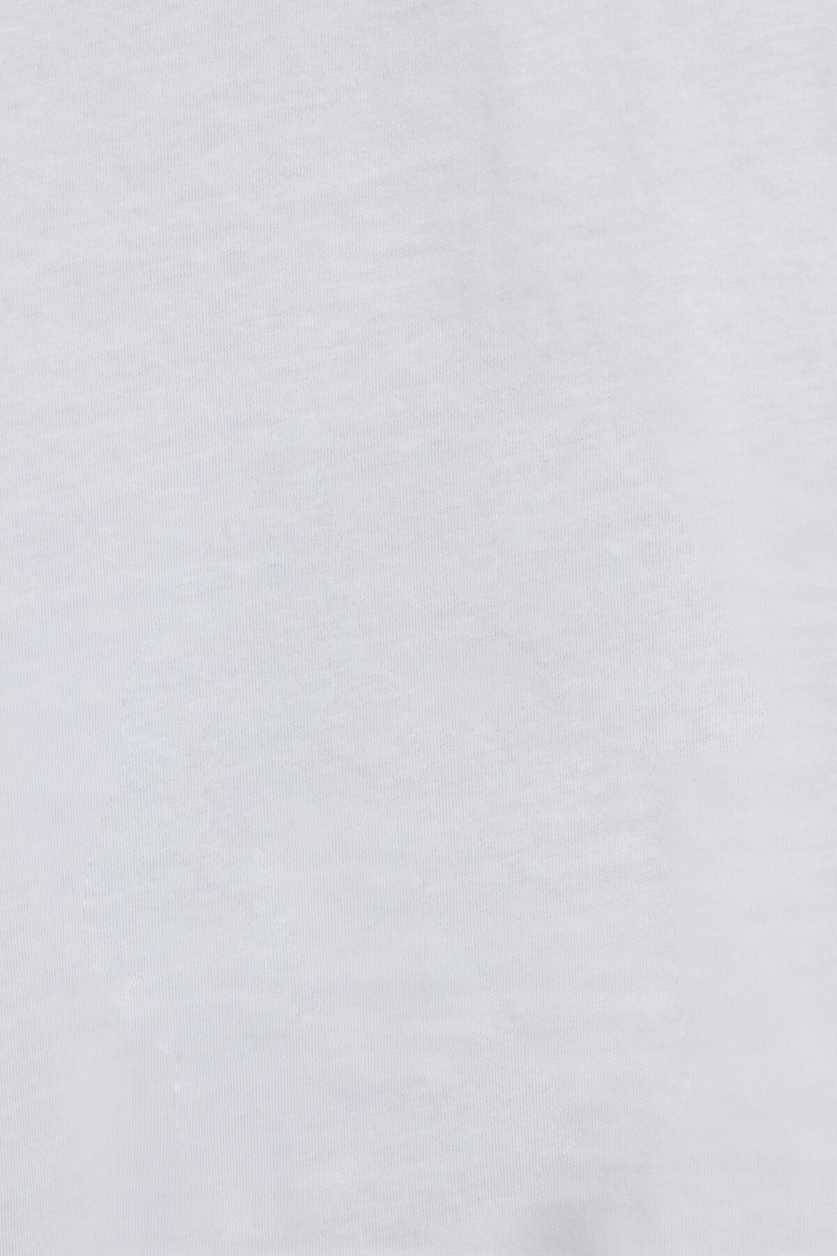 Oversized Henley Long Sleeve Top White Garage Clothing Women
