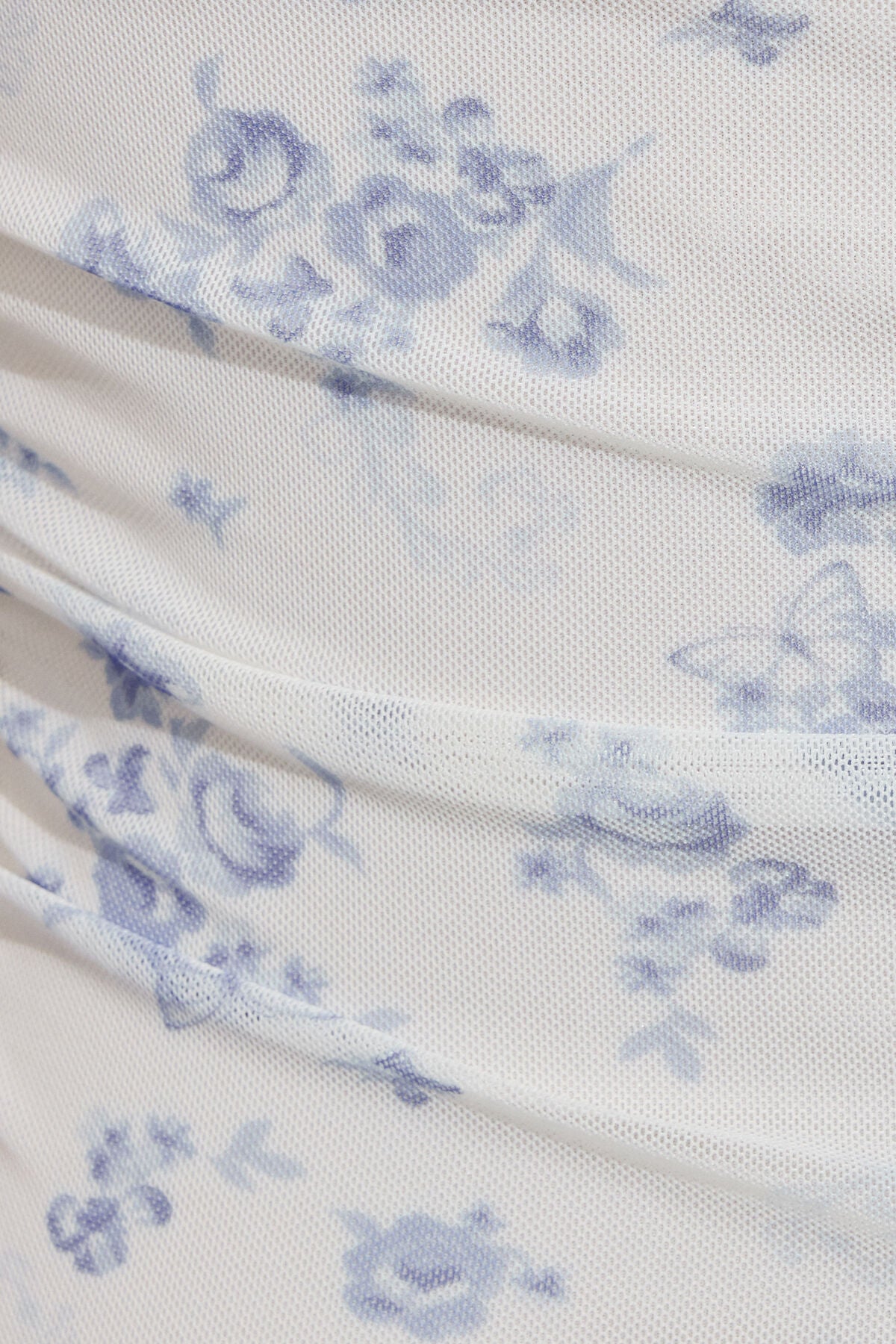 Rosalie Ruched Tube Top Blue Garage Clothing Women