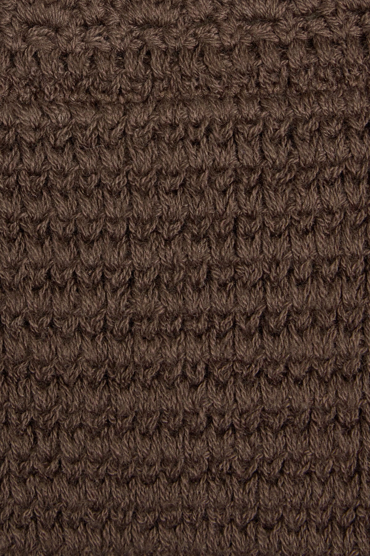 Crochet Triangle Bikini Top Brown Garage Clothing Women