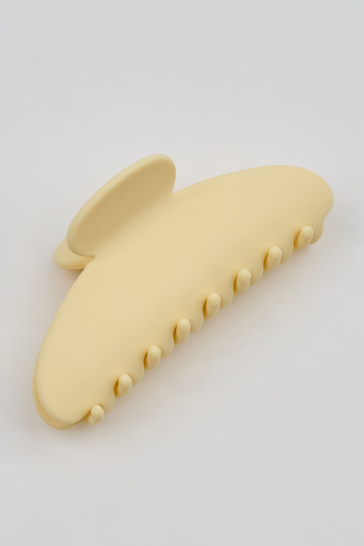 Basic Rounded Small Clip Yellow Garage Clothing Women
