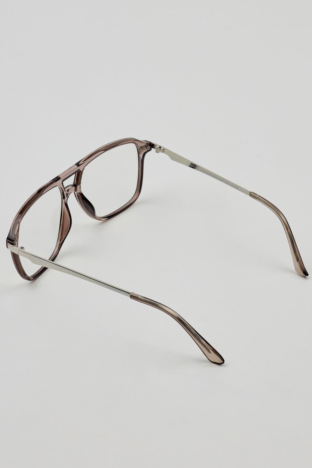 Retro Aviator Blue Light Readers Gray Garage Clothing Women