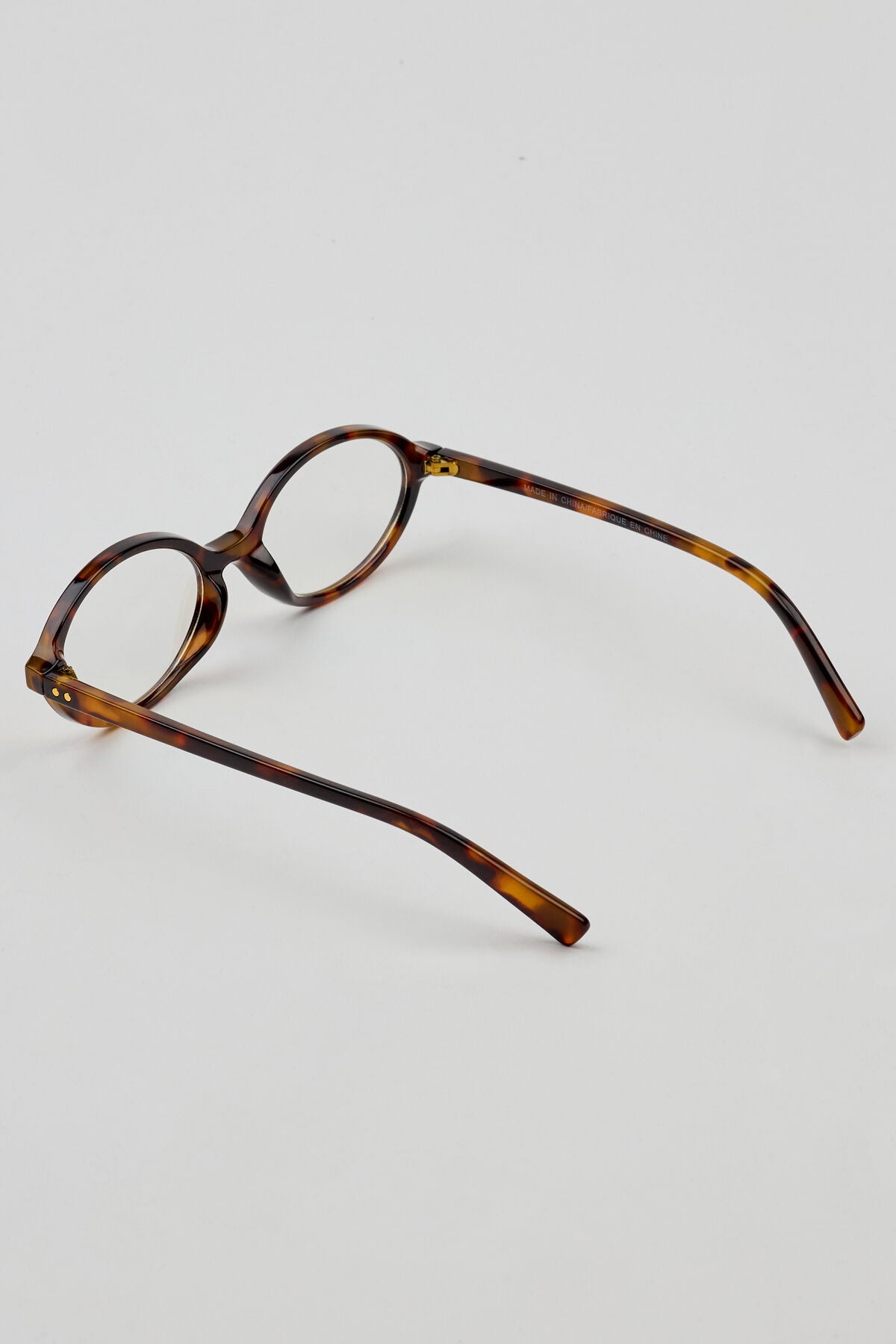 Slim Oval Blue Light Readers Brown Garage Clothing Women