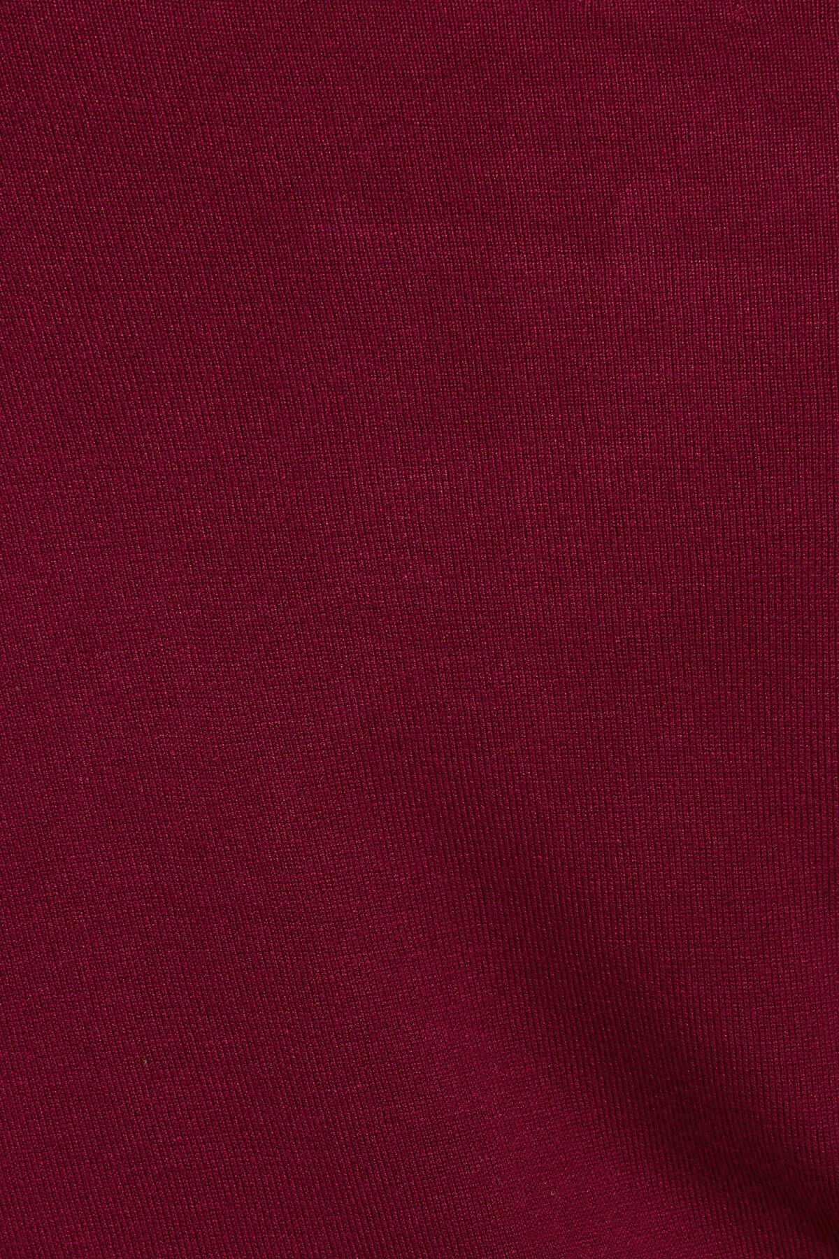 Rae Asymmetric Fine Sweater Burgundy Garage Clothing Women
