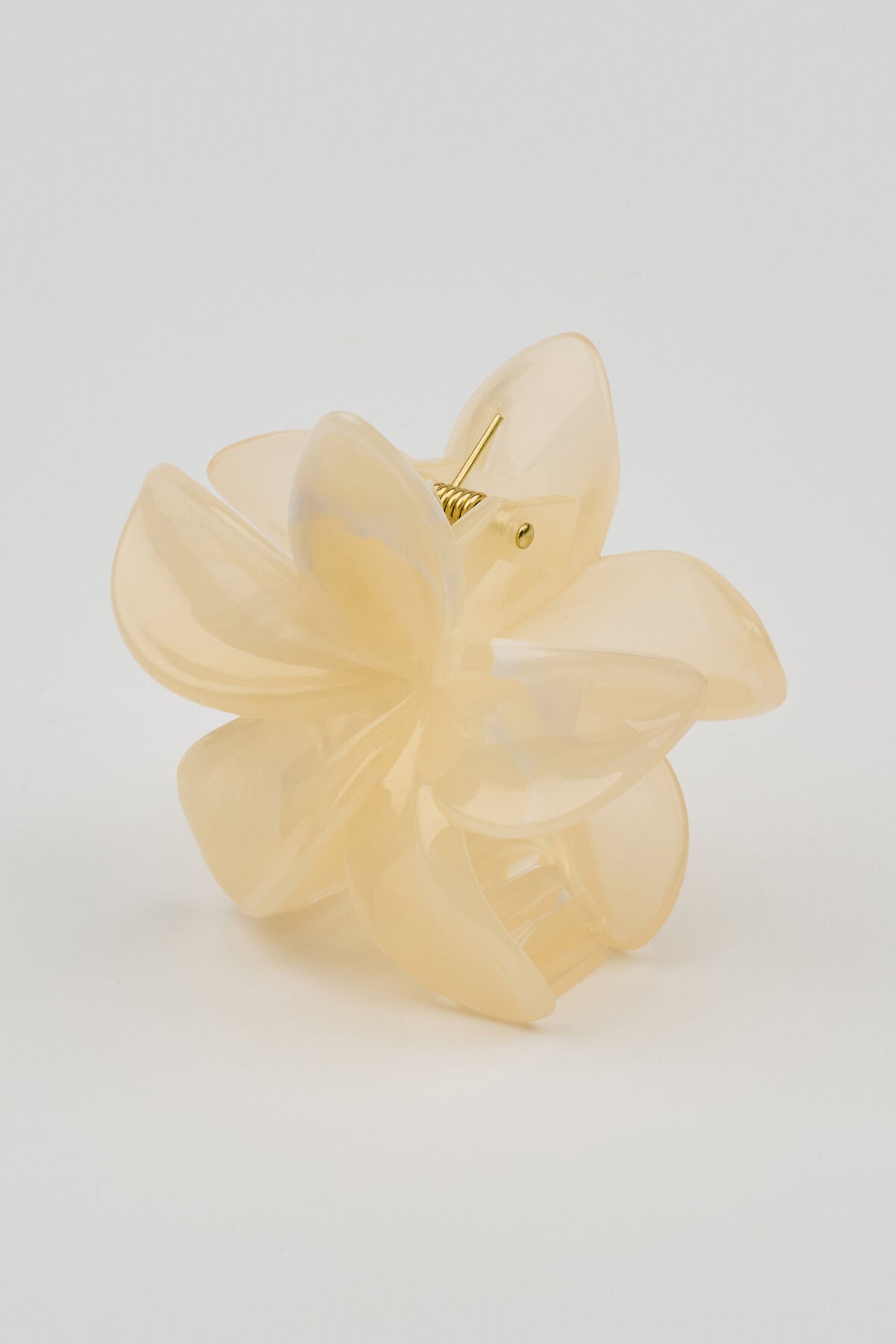 Flower Hair Claw White Garage Clothing Women