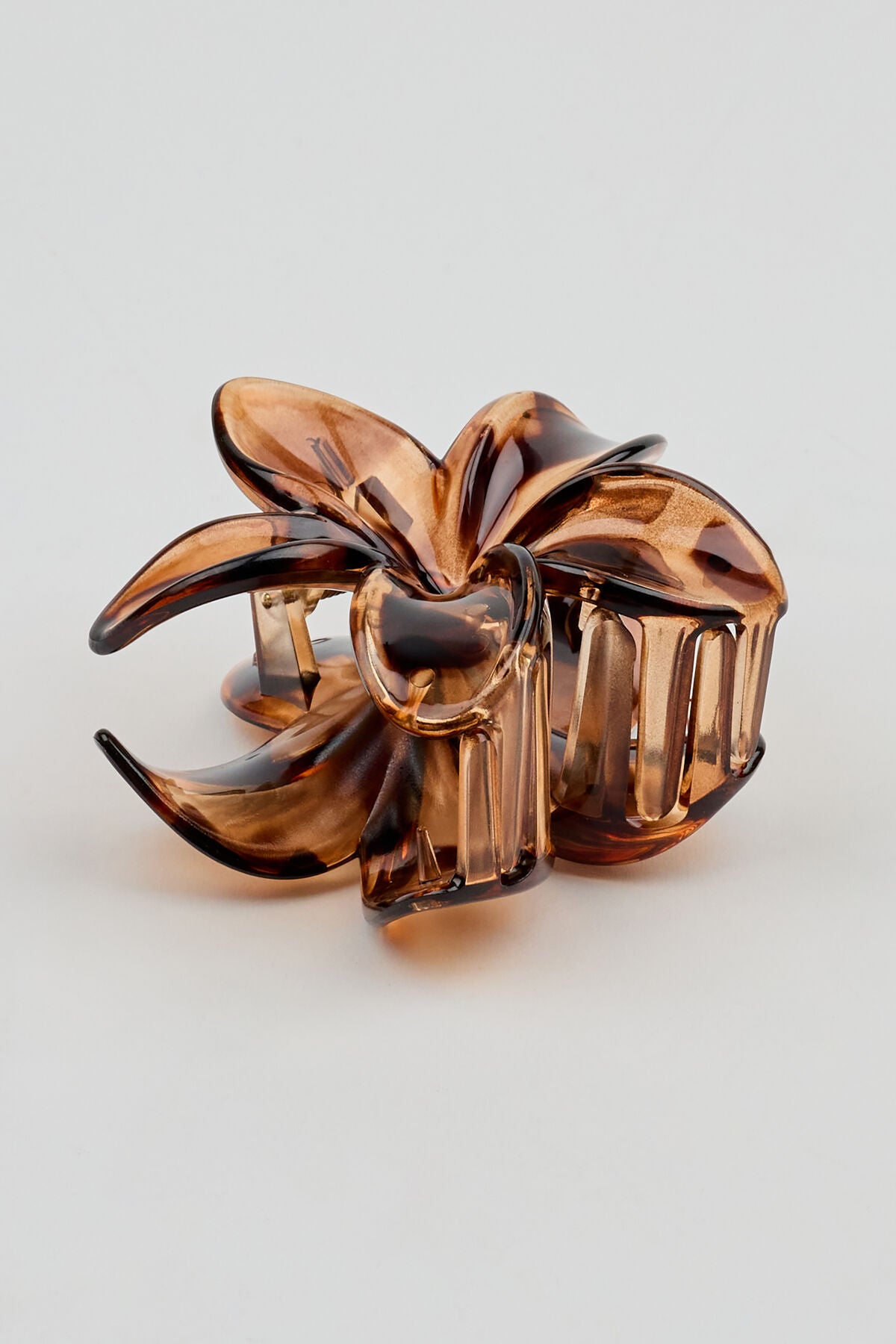Flower Hair Claw Brown Garage Clothing Women