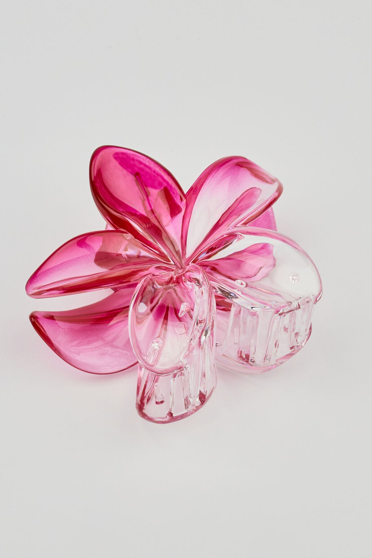 Flower Hair Claw Burgundy Garage Clothing Women