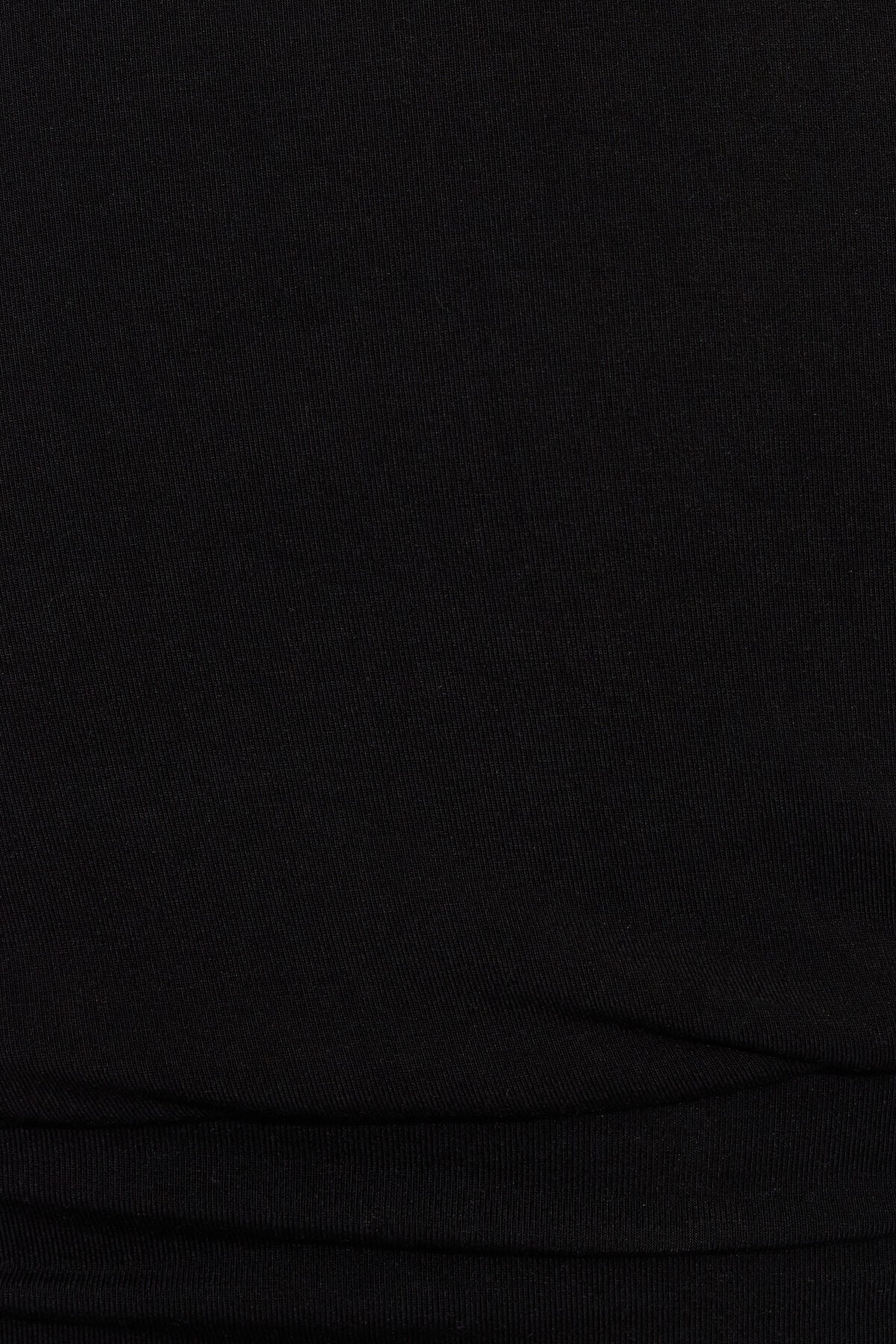 Off Shoulder Band Top Black Garage Clothing Women