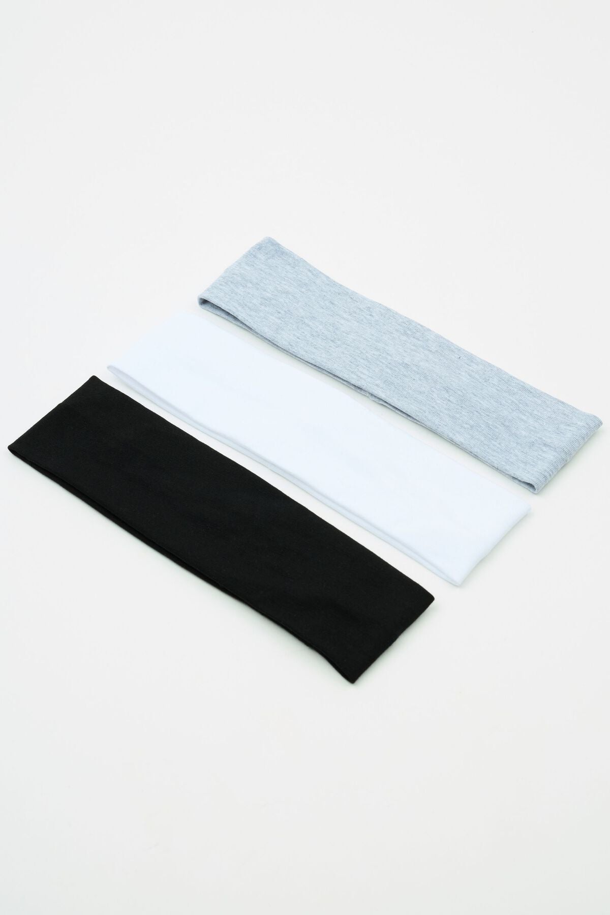 Set of 3 Stretchy Headbands White Garage Clothing Women