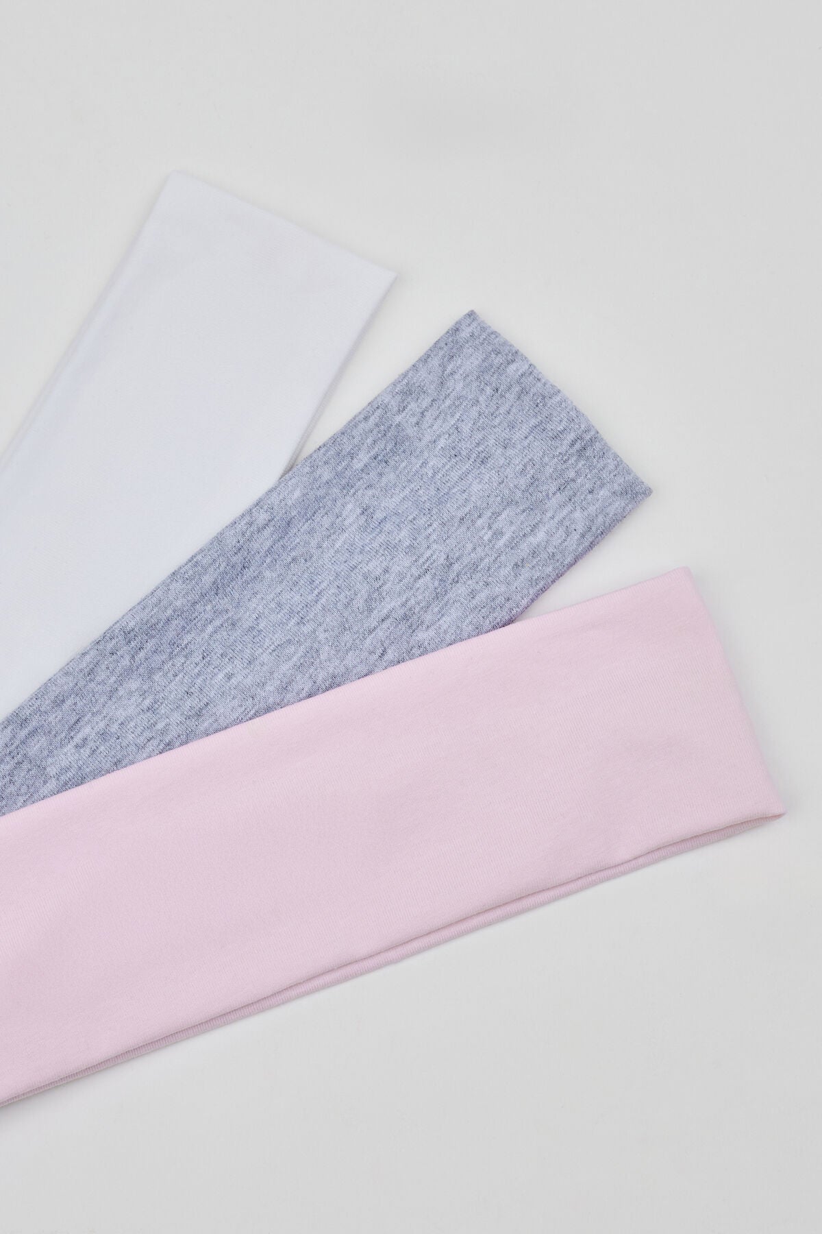Set of 3 Stretchy Headbands Pink Garage Clothing Women