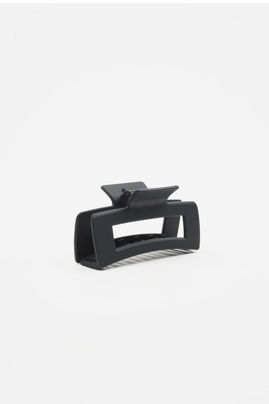 Regular Square Hair Claw Black Garage Clothing Women