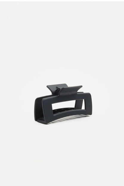 Regular Square Hair Claw Black Garage Clothing Women