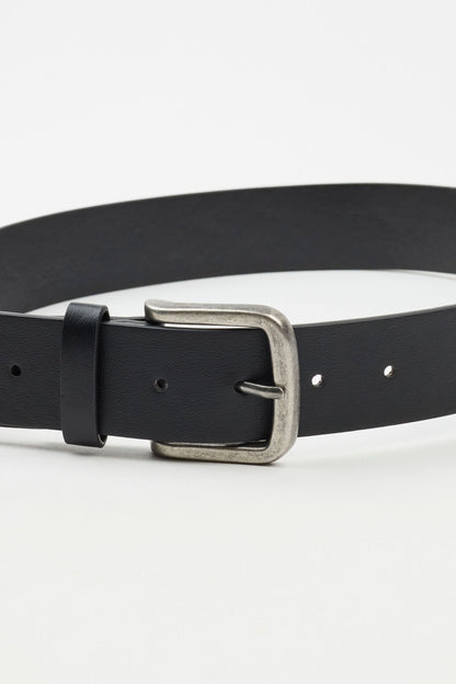 Square Classic Belt Black Garage Clothing Women