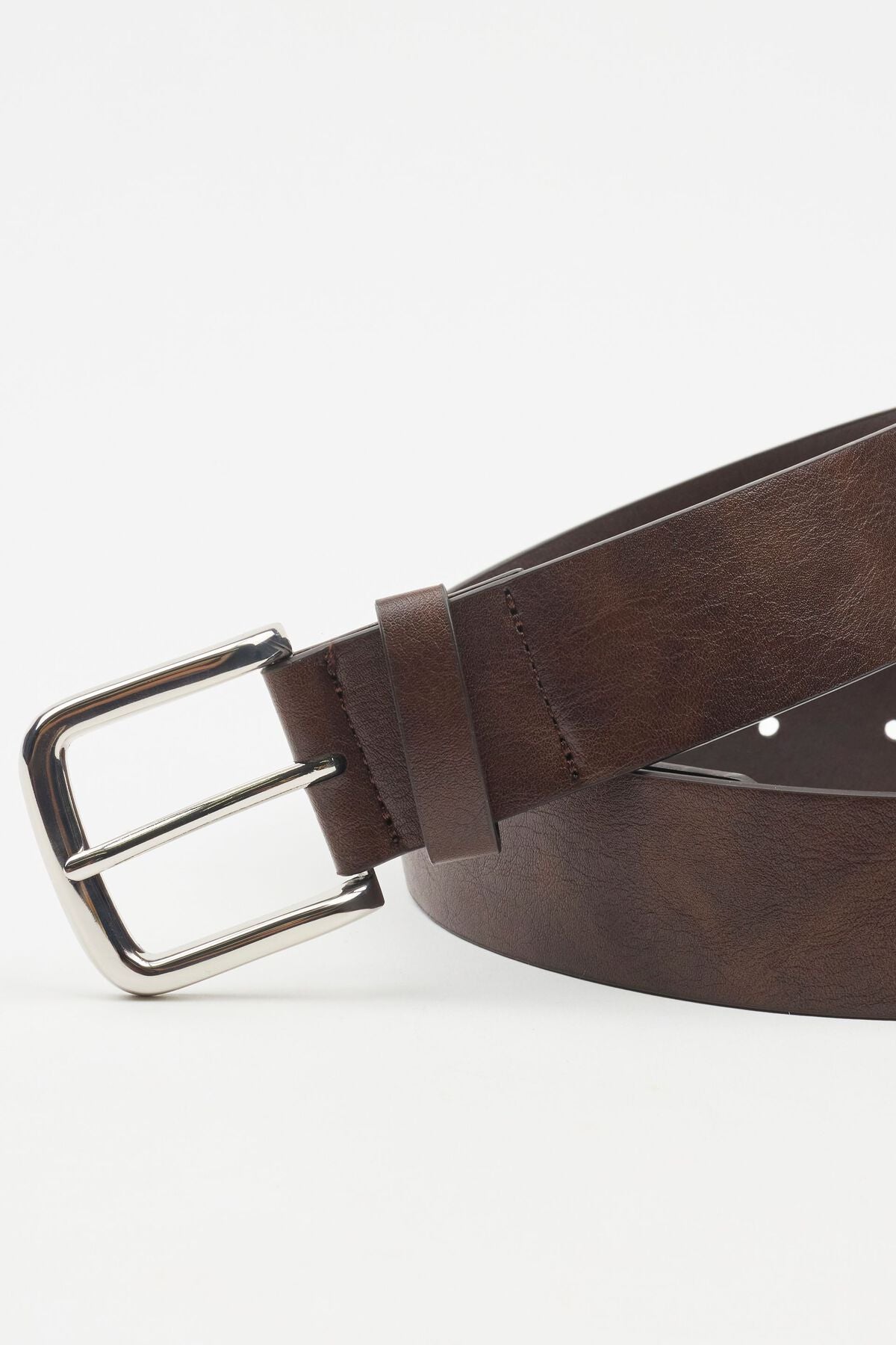 Square Classic Belt Brown Garage Clothing Women