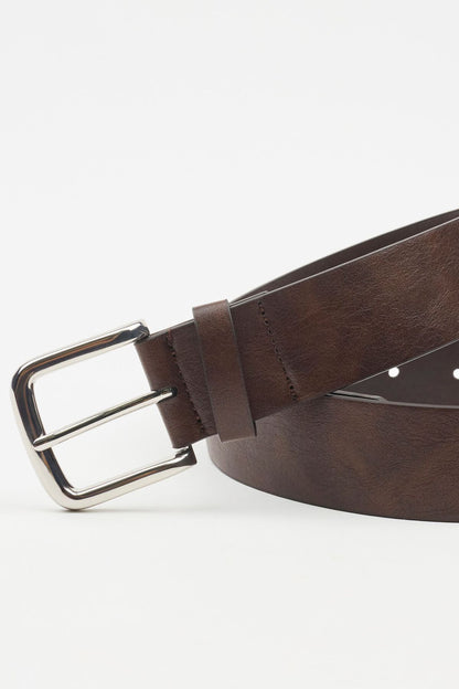 Square Classic Belt Brown Garage Clothing Women