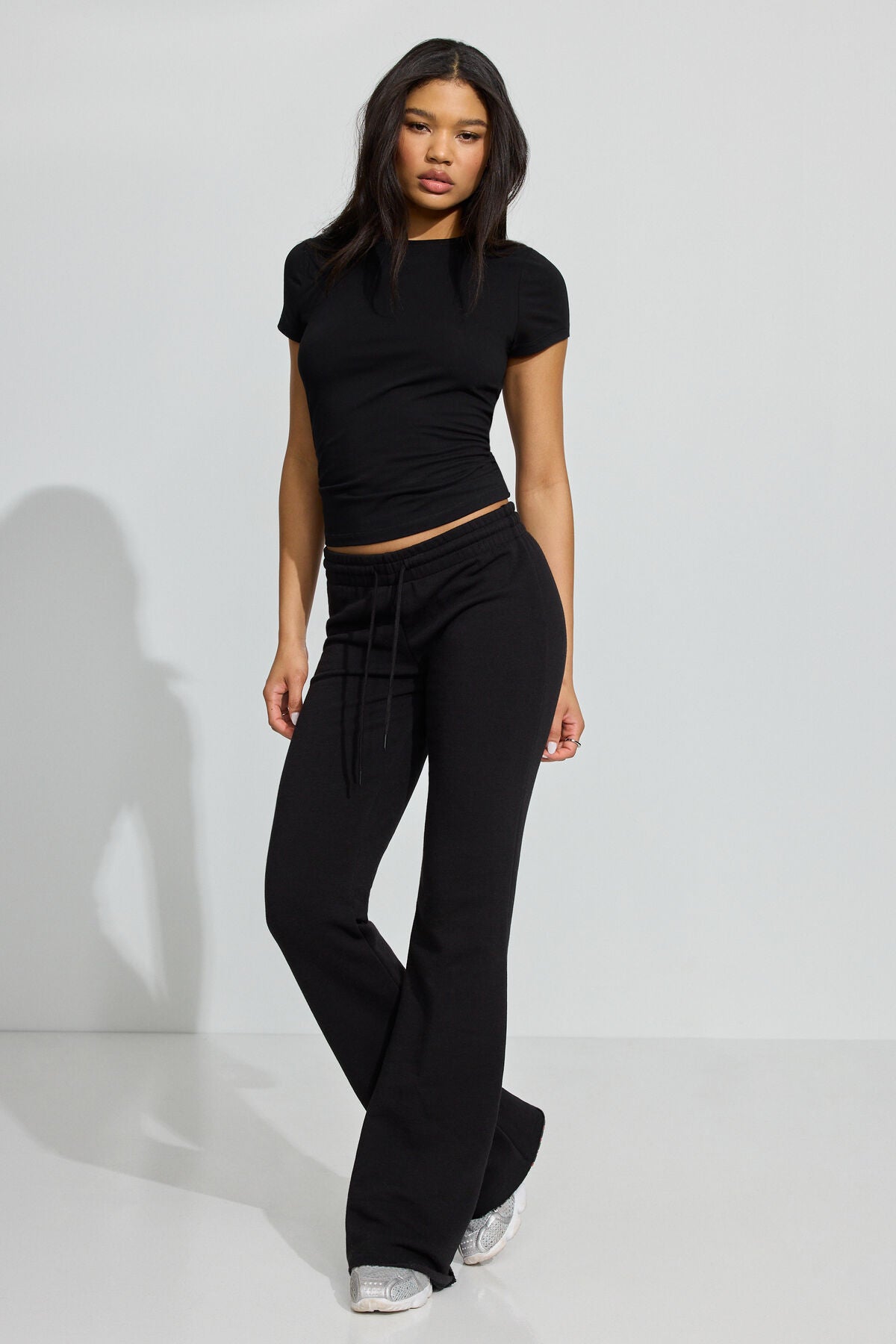 Flare Jogger Black Garage Clothing Women