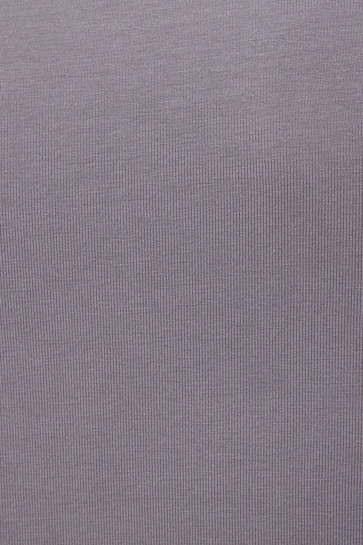 Portia Square Neck Long Sleeve Top Gray Garage Clothing Women
