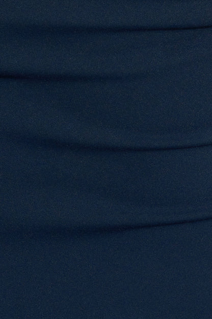 Sleek Maxi Tube Dress Navy Garage Clothing Women