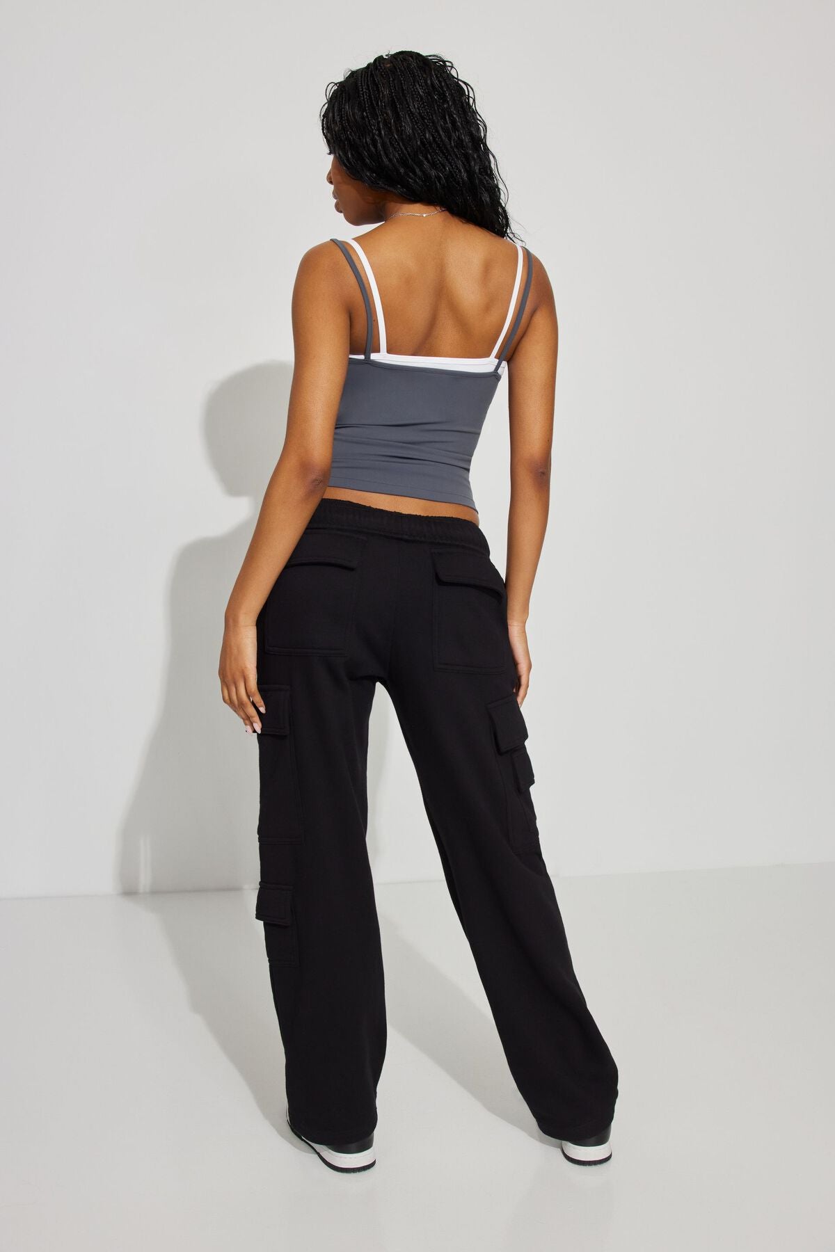 UltraFleece Cargo Sweatpants Black Garage Clothing Women