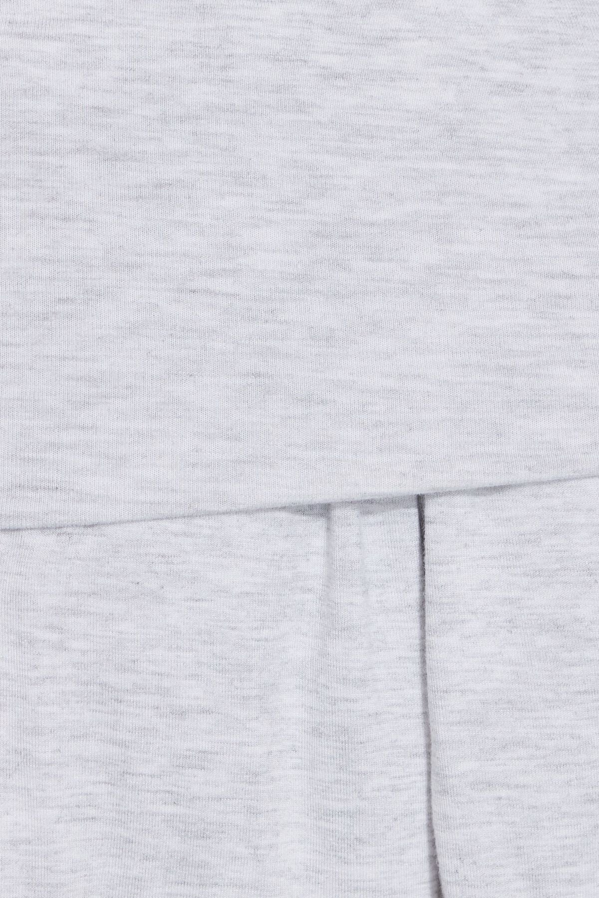 Flowy Knit Mini Skort Gray Garage Clothing Women