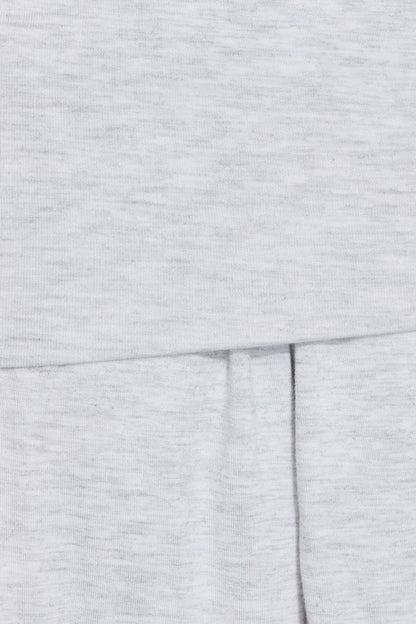 Flowy Knit Mini Skort Gray Garage Clothing Women