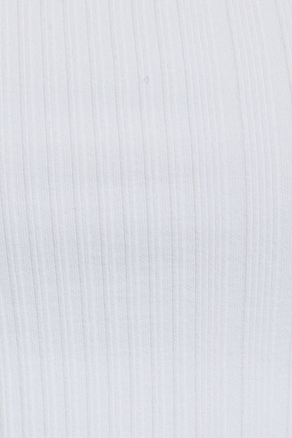 Seamless Micro Tube Top White Garage Clothing Women