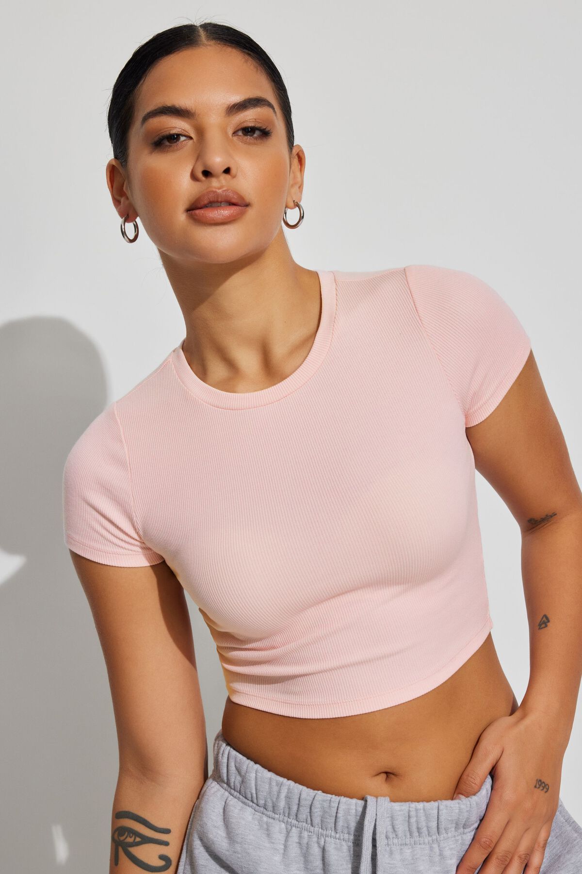 Stormi Tee Pink Garage Clothing Women