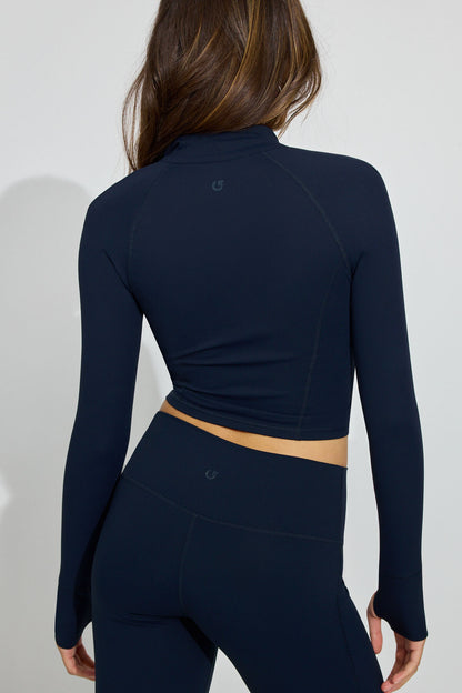 SoftActive Sculpt Zip Up Navy Garage Clothing Women