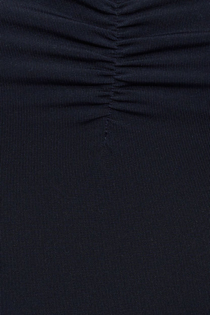 Talina Square Neck Top Navy Garage Clothing Women