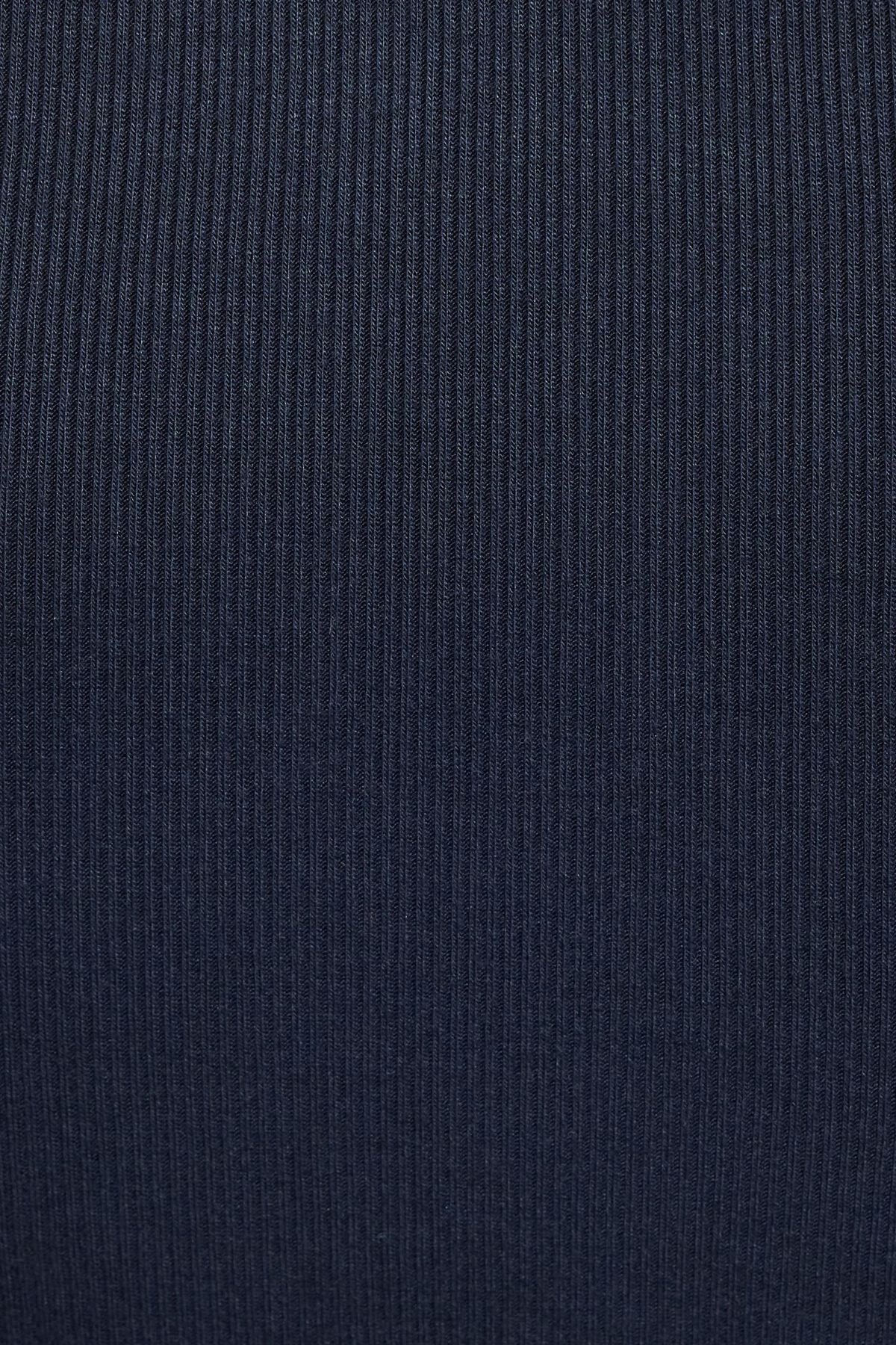 Pamela Scoop Neck Tee Navy Garage Clothing Women