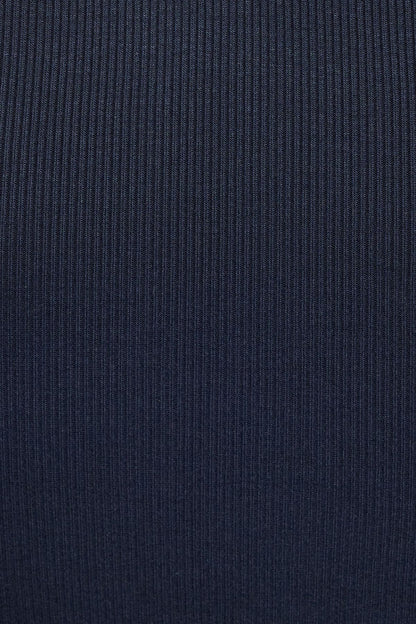 Pamela Scoop Neck Tee Navy Garage Clothing Women