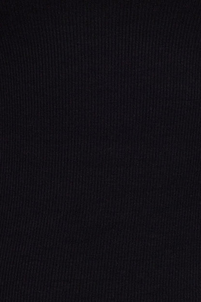 Pamela Scoop Neck Tee Black Garage Clothing Women