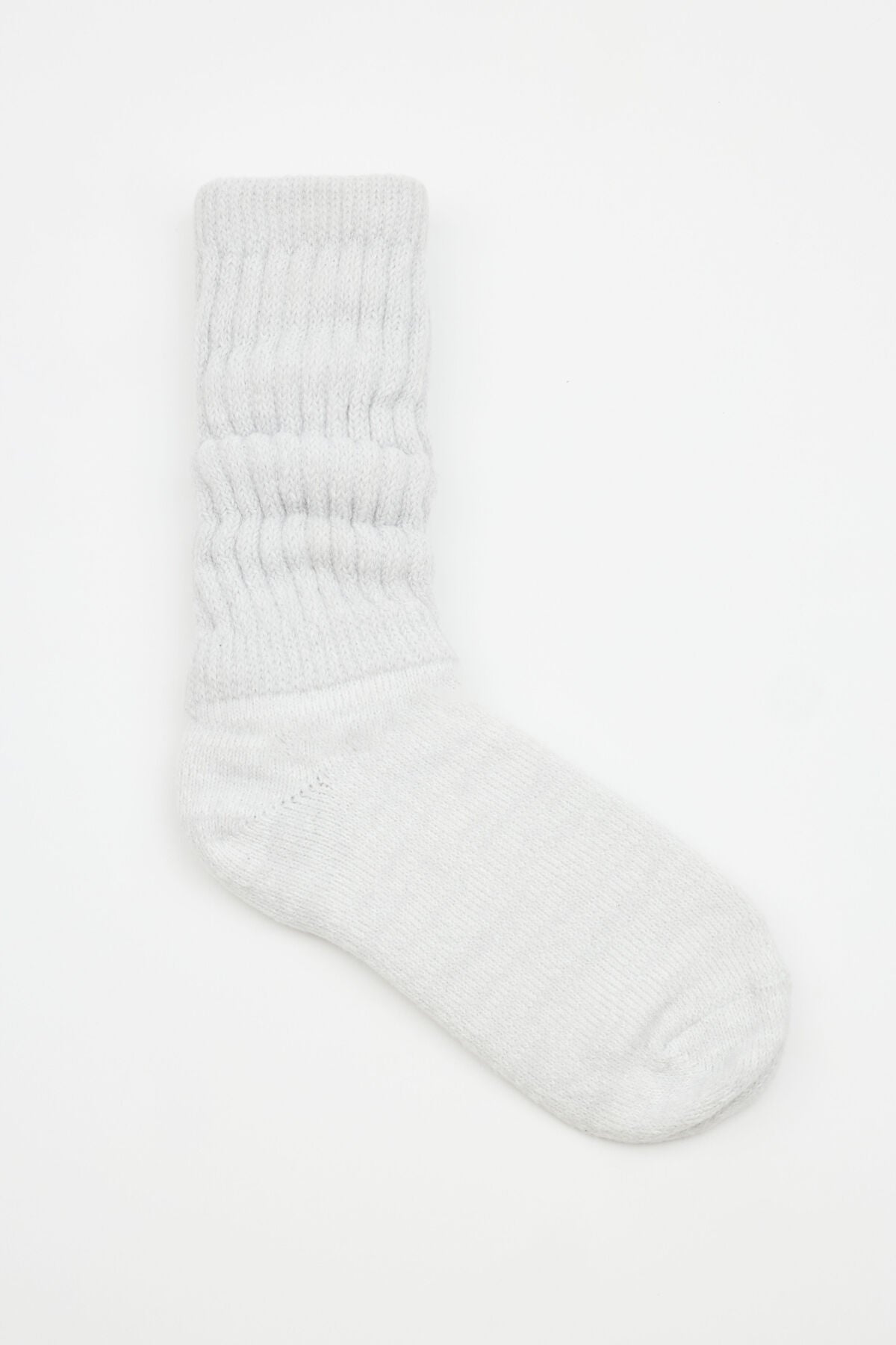 Scrunch Cloud Sock Gray Garage Clothing Women