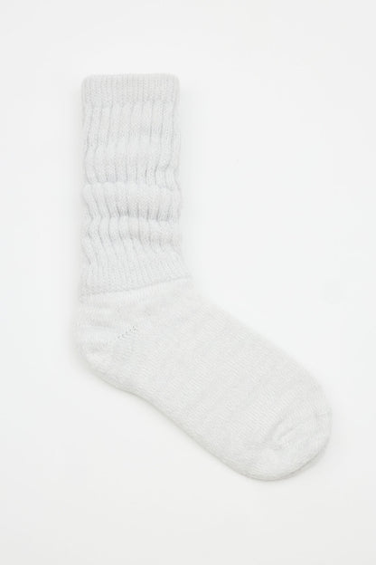Scrunch Cloud Sock Gray Garage Clothing Women