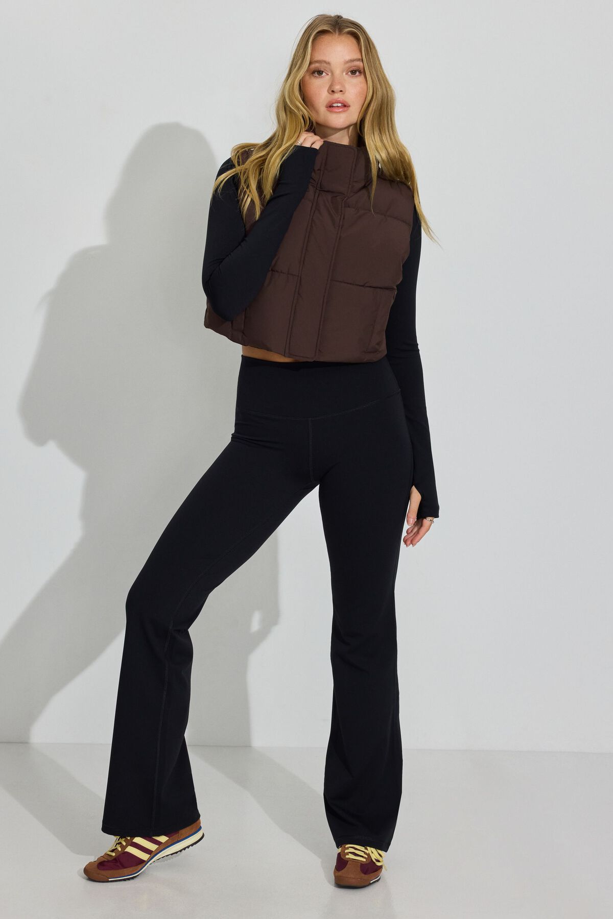 Mini Puff Vest 2.0 Brown Garage Clothing Women