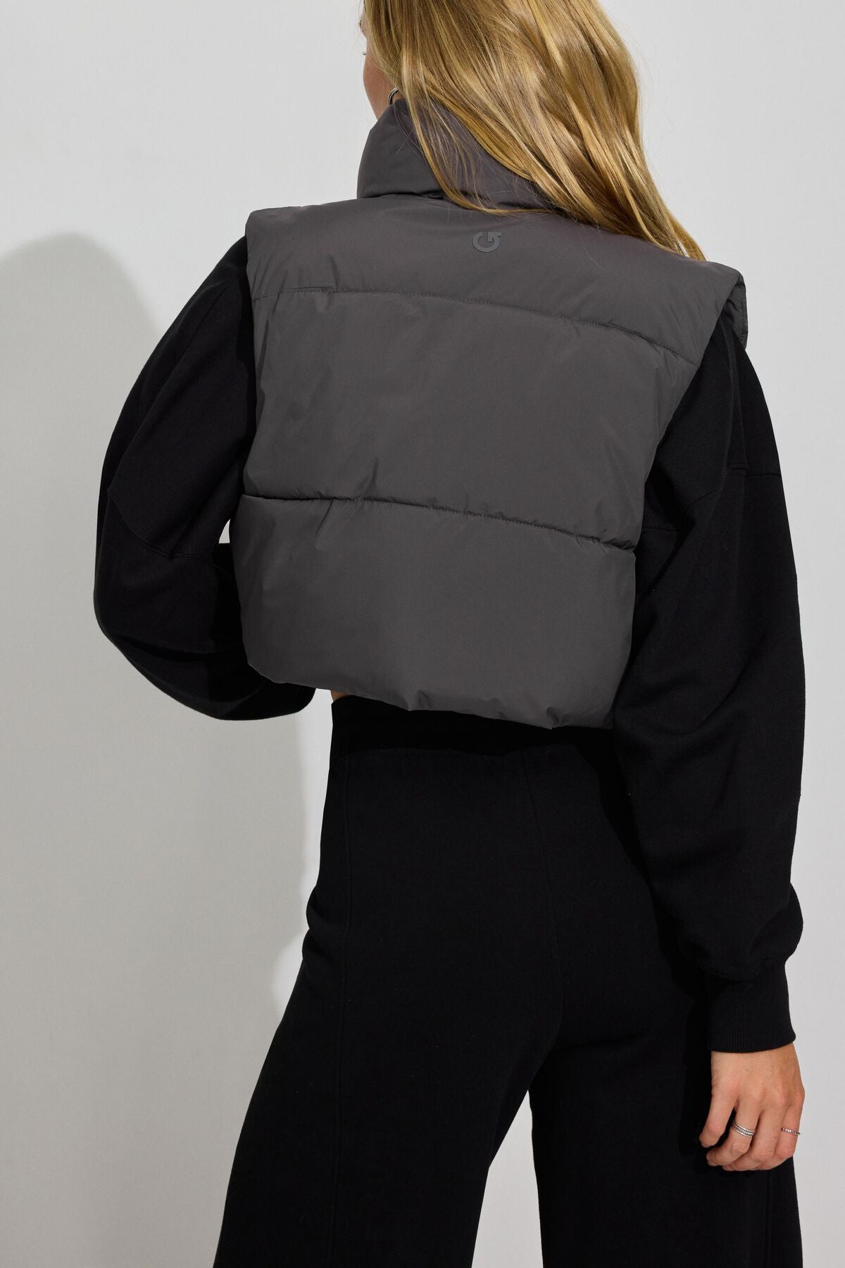 Mini Puff Vest 2.0 Gray Garage Clothing Women