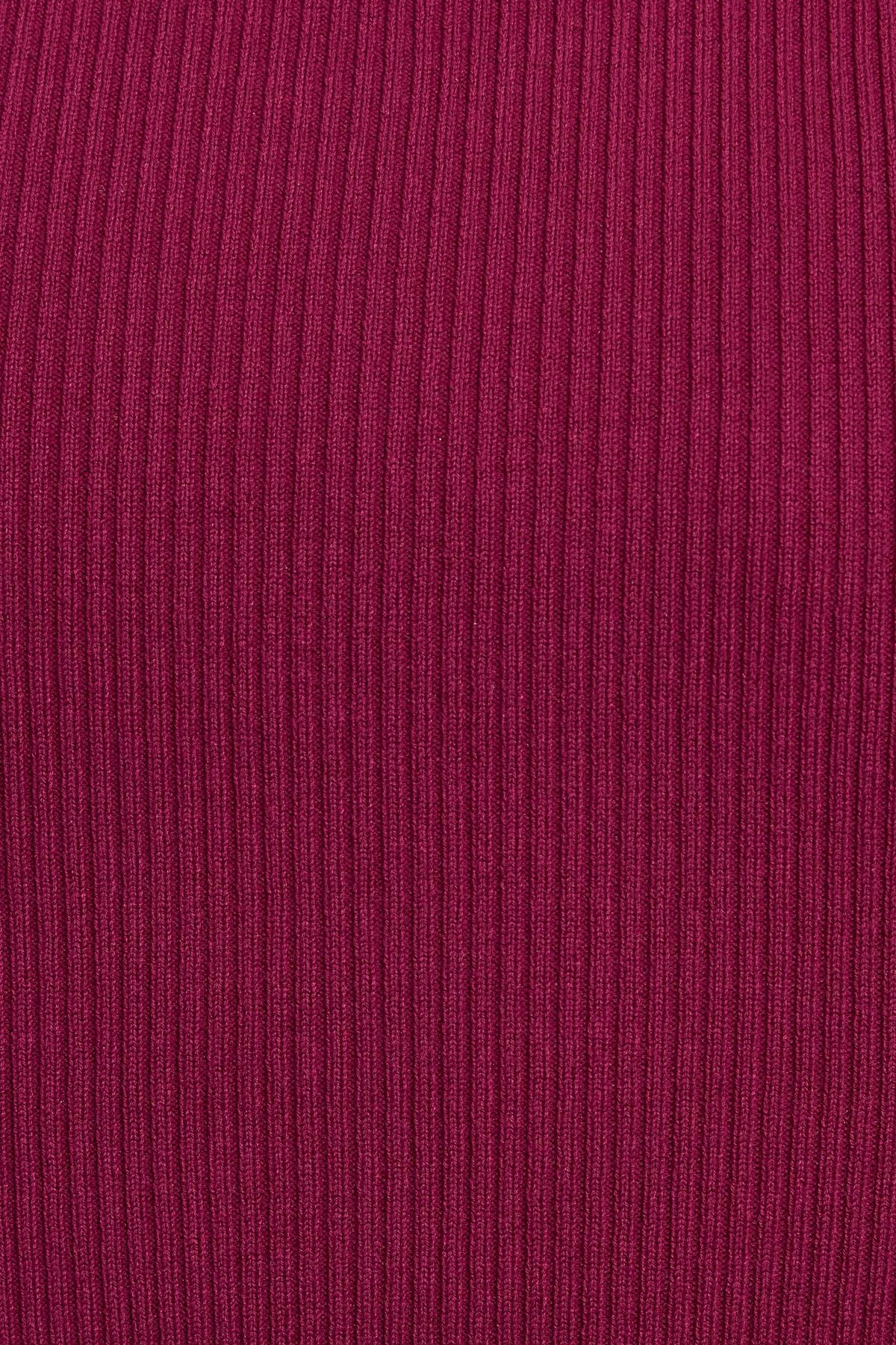 Short Sleeve Peakaboo Top Burgundy Garage Clothing Women