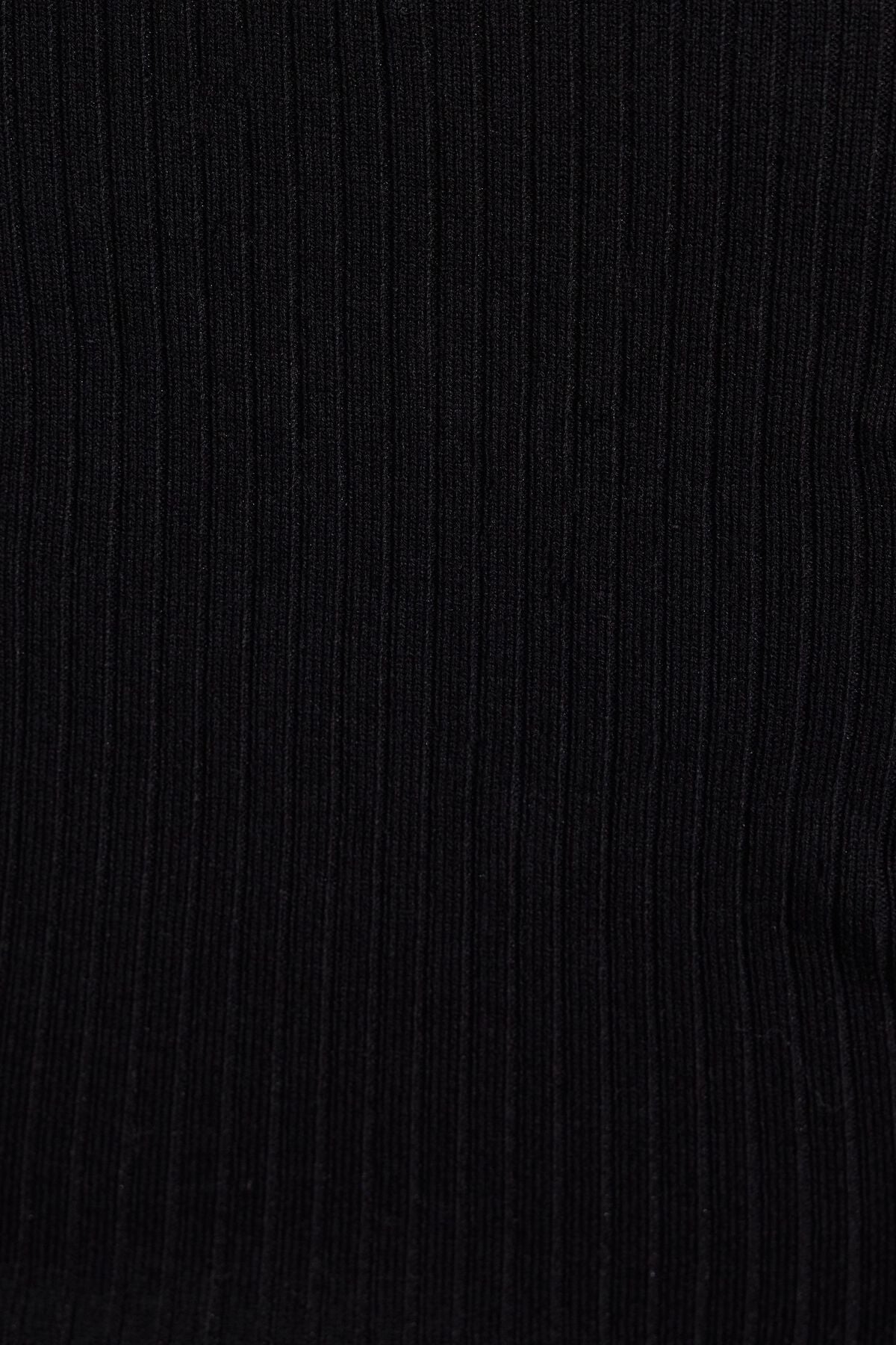 Off Shoulder Short Sleeve Top Black Garage Clothing Women