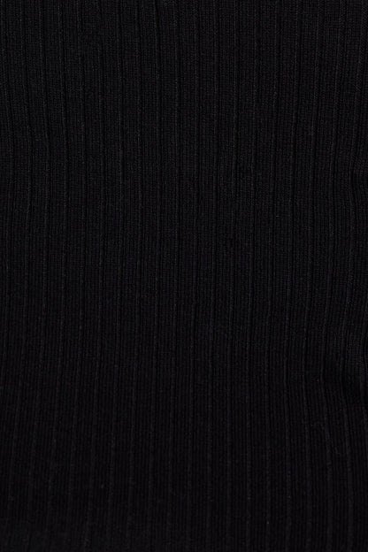 Off Shoulder Short Sleeve Top Black Garage Clothing Women